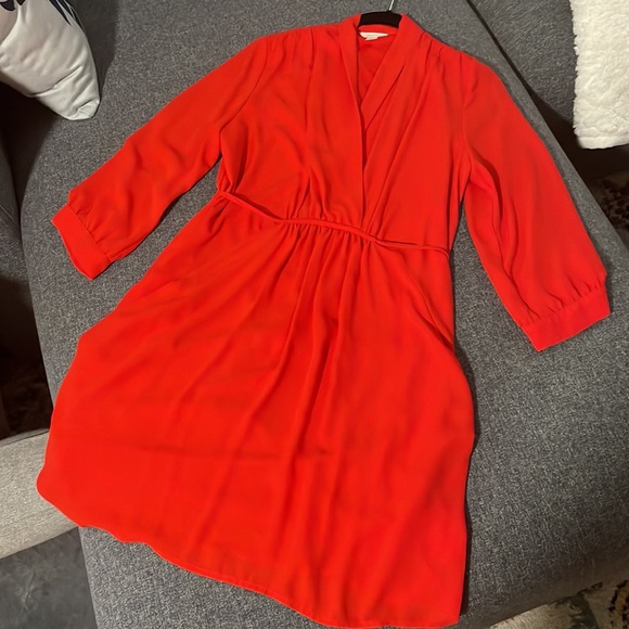 Red Lucky Brand Dress - Size M - Like New - Picture 6 of 6